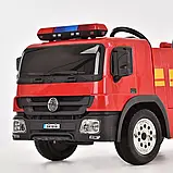 Дитячий пожежний автомобіль HECHT 51818  акумулятор 12 В/10 Ач двигуни 2 х 35 Вт, фото 2