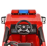 Дитячий пожежний автомобіль HECHT 51818  акумулятор 12 В/10 Ач двигуни 2 х 35 Вт, фото 5