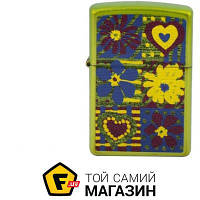 Зажигалка Zippo Зажигалка Zippo Funky Flowers Green (28057)