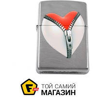 Зажигалка Zippo Зажигалка бензиновая Zippo ZIP HEART EBONY (28327)