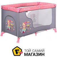 Дитячий манеж Bertoni (Lorelli) Манеж Lorelli MOONLIGHT 1L (pink travelling) (MOONLIGHT 1L-pink travel)