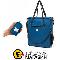 Сумка-шоппер Naturehike нейлон стиль женский повседневный оригинал синий Ultralight Casual Bag 14л, lake blue