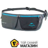 Спортивная сумка Naturehike Ultralight Double Pockets Running Bag, black (NH17Y060-B)