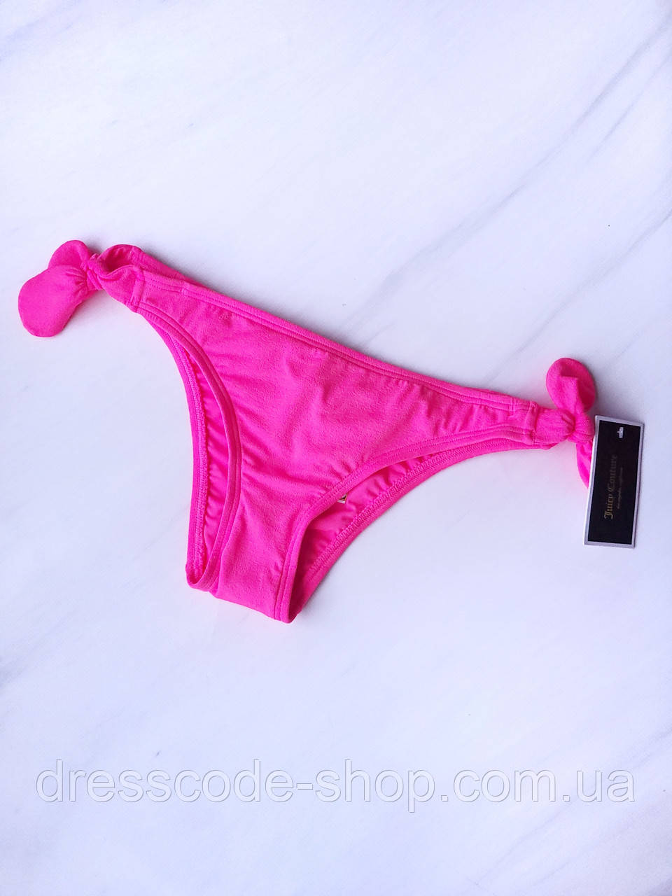 Купальні плавки труси жіночі Juicy Couture Рожеві