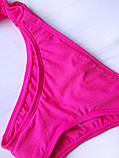Купальні плавки труси жіночі Juicy Couture Рожеві, фото 3