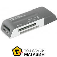 Картридер Defender Defender Card Reader Reader, 12-in-1, зовнішній USB2.0 (83260)