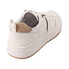 Кеди жіночі Sorte Lady молочні натуральна шкіра, 36, фото 4