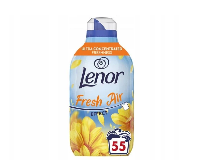 Ультраконцентрований ополіскувач для прання Lenor Fresh Air Summer Day 55 прань 770мл