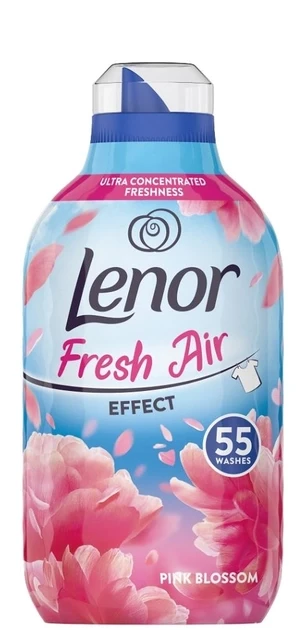 Ультраконцентрований ополіскувач для прання Lenor Fresh Air Pink Blossom 55 прань 770мл