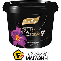 Краска Maxima Краска латексная Silk Touch 7 шелковистый мат белый 3 л