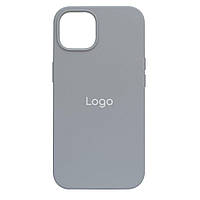 Чехол Silicone Case Full Size (AA) для iPhone 13 Цвет 26.Mist blue