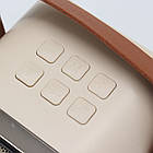 Колонка з мікрофоном K12 + Подарунок Навушники з вушками VZV-23M / Караоке мікрофон / Портативна колонка караоке, фото 4