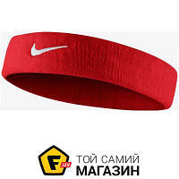 Повязка Nike Swoosh Headband, varsity red/white OSFM (N.NN.07.601.OS)