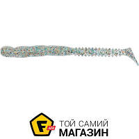 Силиконовая приманка Reins Rockvibe Shad 4" 152 Super Glow All Stars, 12шт. (1552.08.34)