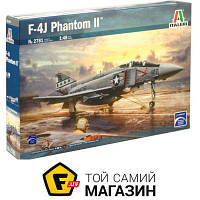 Модель 1:48 самолеты - Italeri - Истребитель-перехватчик F-4J "Фантом II" 1:48 (IT2781) пластмасса