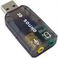 Звуковая плата Dynamode USB 65.1 3D RTL dark gray USB-SOUNDCARD2.0 black i