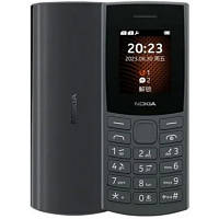 Мобільний телефон Nokia 105 SS 2023 no charger Charcoal i