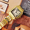 Жовте лимонне золото колір. Кварцові жіночі годинники з металевим браслетом. Жіночий годинник., фото 5