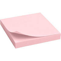 Папір для нотаток Axent with adhesive layer 75x75мм, 100sheets., pastel pink 2314-03-А i