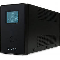 Источник бесперебойного питания Vinga LCD 600VA metal case with USB VPC-600MU i