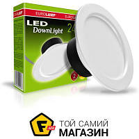 Светильник Eurolamp Светодиодный светильник круглый Downlight серии "E" 24W 4000K (LED-DLR-24/4(Е))