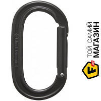 Black Diamond Oval Keylock карабін без муфти (Black, One Size) (BD 210083.BLAK)