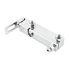 Набір змішувач для ванни та умивальника VENTA 88002-1 хром латунь квадратний, фото 6