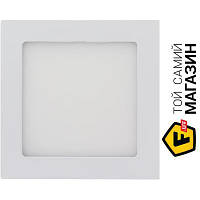 Светильник Eurolamp Светодиодный светильник квадратный Downlight 18W 4000K (LED-DLS-18/4)