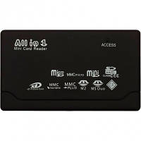 Считыватель флеш-карт Atcom TD2031 USB 2.0 ALL IN 1 - Memory Stick MS , Secure Digit 10731 i