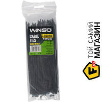 Хомут Winso Хомути пластикові чорні WINSO 3,6x200 (100шт.) (236200)