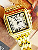 Жовте лимонне золото колір. Кварцові жіночі годинники з металевим браслетом. Жіночий годинник., фото 8
