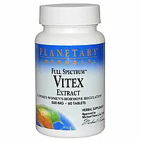 Экстракт витекса 500 мг (Vitex Extract) Planetary Herbals 60 таблеток