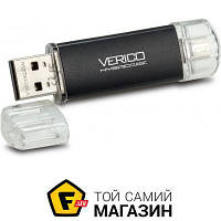 Флешка microUSB/USB 2.0 Verico Hybrid 64GB Classic (1UDOV-MIBK63-NN)