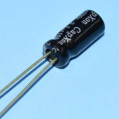 Конденсатор електролітичний 2.2мкФ 100В CapXon 105*C KM 5*11