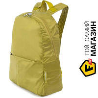Зеленый рюкзак городской для женщин нейлон Tucano Compatto XL Backpack Packable Green (BPCOBK-VA)