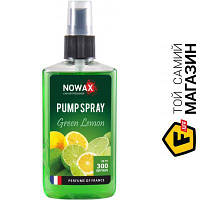 Ароматизатор Nowax NOWAX Автомобільний ароматизатор повітря PUMP SPRAY 75ml, Green lemon," (NX07523)