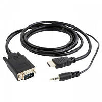 Переходник HDMI to VGA 5.0m Cablexpert A-HDMI-VGA-03-5M i