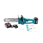 Потужна надійна акумуляторна міні-пила Makita DUC122N шина 30см ланцюгова пилка для обрізання гілок, фото 2