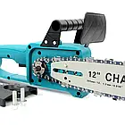 Потужна надійна акумуляторна міні-пила Makita DUC122N шина 30см ланцюгова пилка для обрізання гілок, фото 9