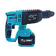 Перфоратор аккумуляторный Grand ПА-20/26 BL_(20V/6.0Ah_Безщеточный двигатель), фото 2