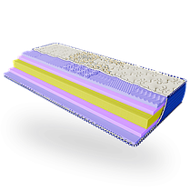 Ортопедичний матрац Arabeska Boho /Бохо безпружинний (монолістний блок) ТМ ЕММ