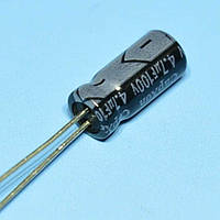 Конденсатор електролітичний 4.7мкФ 100В CapXon 105*C KM 5*11