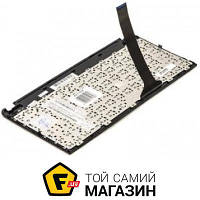 PowerPlant Клавиатура для ноутбука ASUS Eee PC 1015 черный, черный фрейм (KB311828)