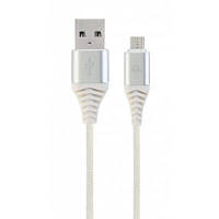 Дата кабель USB 2.0 Micro 5P to AM Cablexpert CC-USB2B-AMmBM-2M-BW2 i