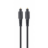 Кабель мультимедійний Optical Toslink M-M 1m black Cablexpert CC-OPT-1M i