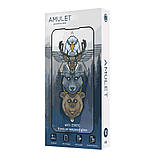 BOX 10 шт Захисне скло AMULET 2.5D HD Antistatic for iPhone 14 Pro Max Колір Чорний, фото 2