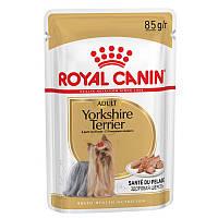 Паучі Royal Canin YORKSHIRE ADULT 0,085 кг (2040001) GL, код: 7581506