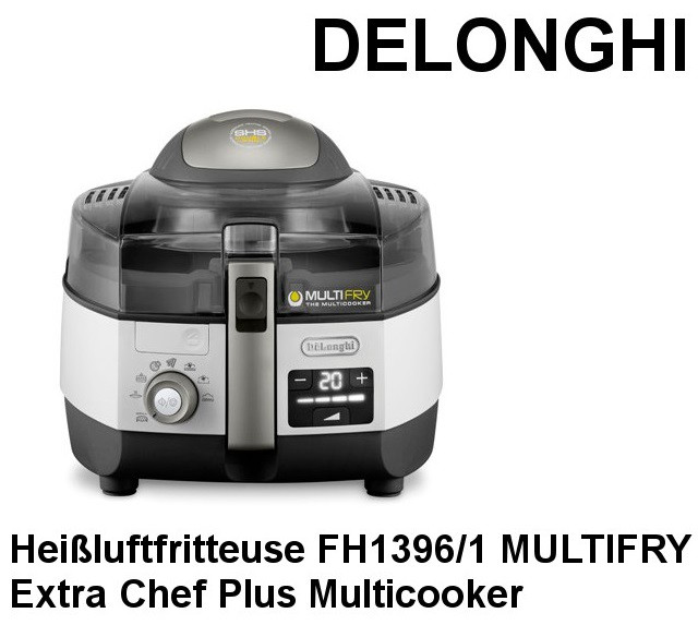 Мультиварка професійна Delonghi FH1396/1 Extra Chef Plus MULTIFRY