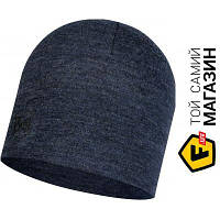 Шапка Buff MIDWEIGHT MERINO WOOL HAT night blue melange (BU 118007.779.10.00)