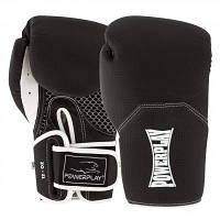 Боксерские перчатки PowerPlay 3011 12oz Black/White PP_3011_12oz_Bl/White i